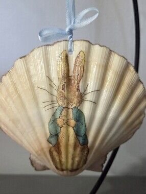 Beatrix Potter Scallop Ornament Shell HANDCRAFTED BY THERESA